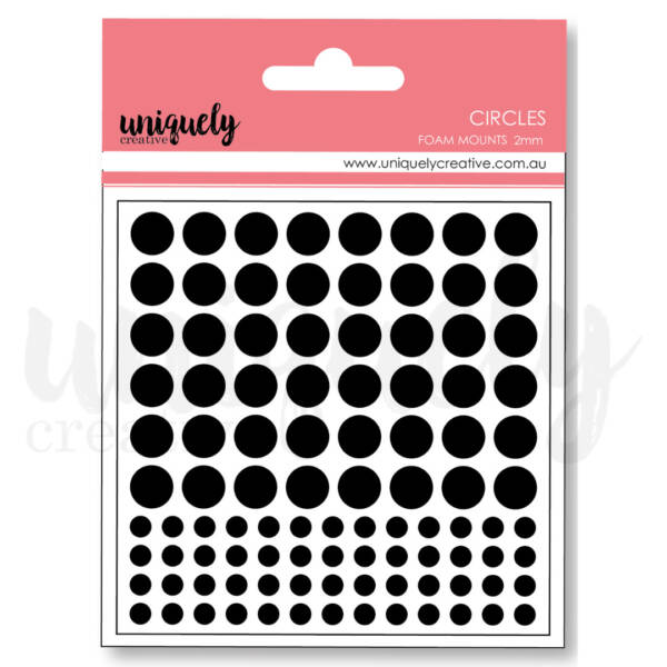 Uniquely Creative - Foam Mounts - Circles