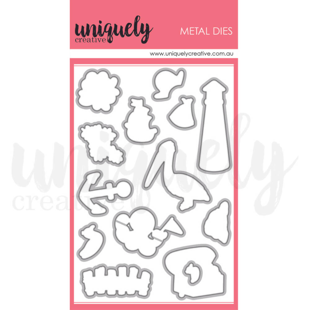 UC Sea Treasures Stamp (includes bonus fussy cutting die) - Image 5