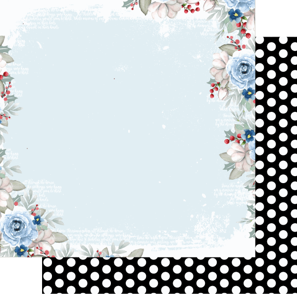 Uniquely Creative - 12x12 Paper - Once Upon A Christmas - Warm Wishes