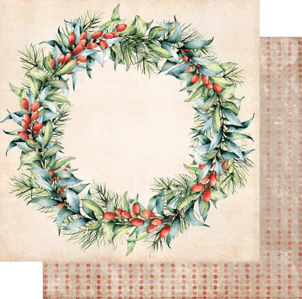 Uniquely Creative - 12x12 Paper - Holly Jolly - Traditions