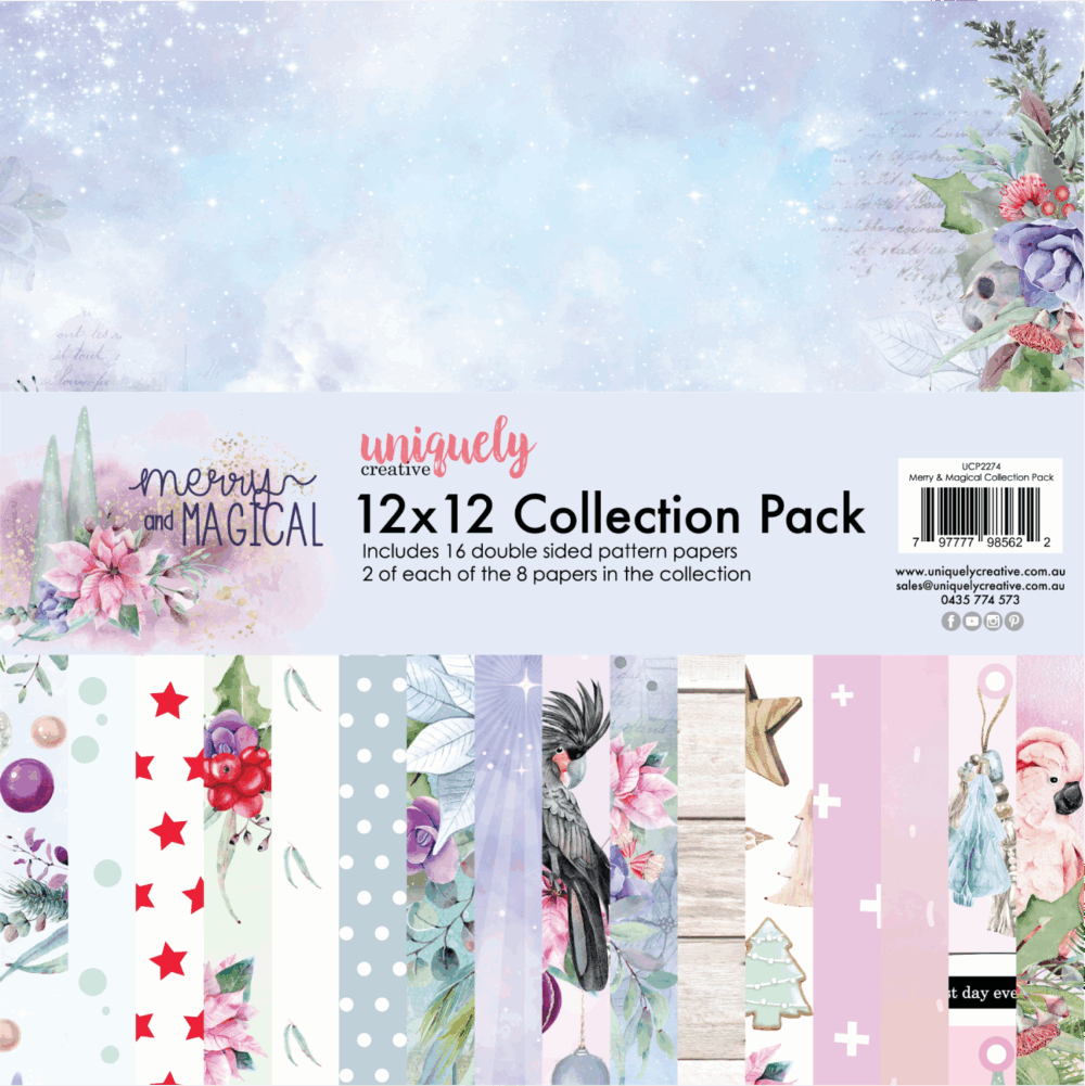 Uniquely Creative - 12x12 Collection Pack - Merry & Magical