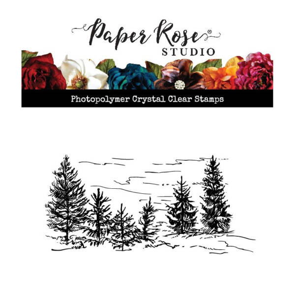 Paper Rose - Little Forest Clear Stamp