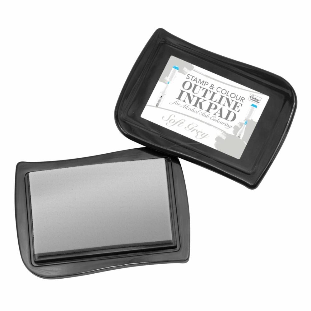 CC - Stamp & Colour Outline Ink Pad - Soft Grey