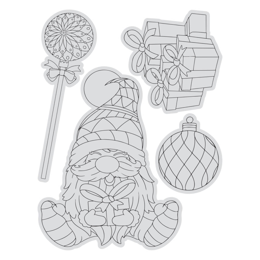 CC - Stamp & Colour Stamps - Christmas Presents - Image 2