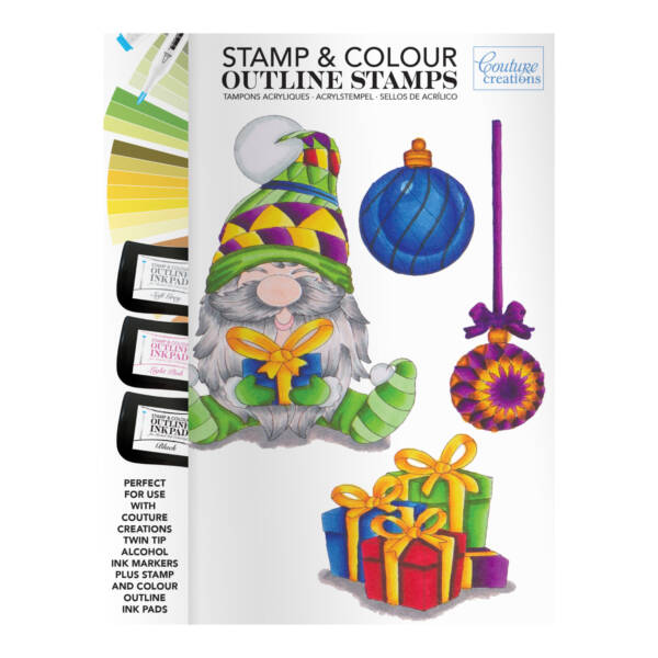 CC - Stamp & Colour Stamps - Christmas Presents