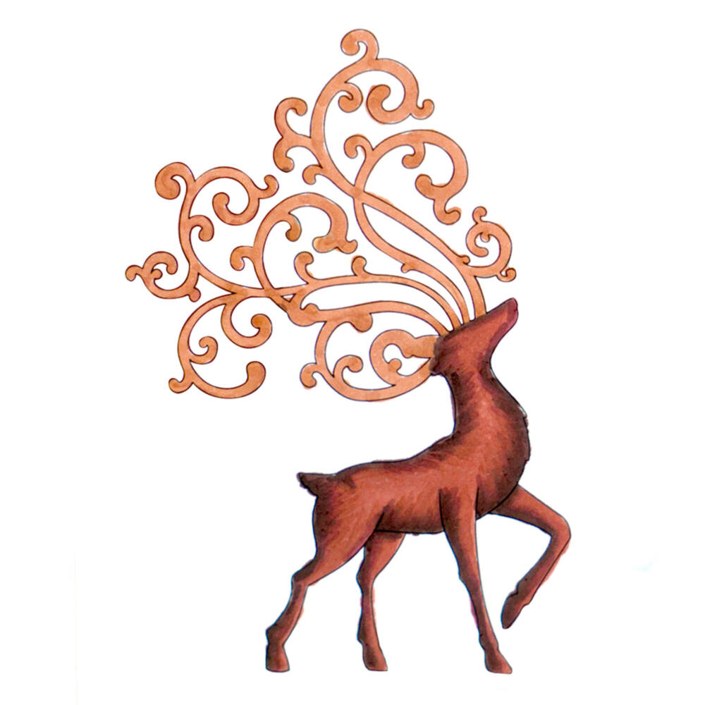 CC - Stamp & Colour Stamps - Proud Reindeer - Image 2