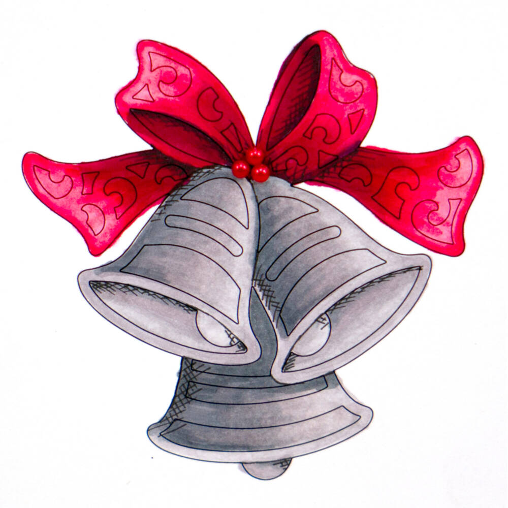CC - Stamp & Colour Stamps - Ringing Bells - Image 2