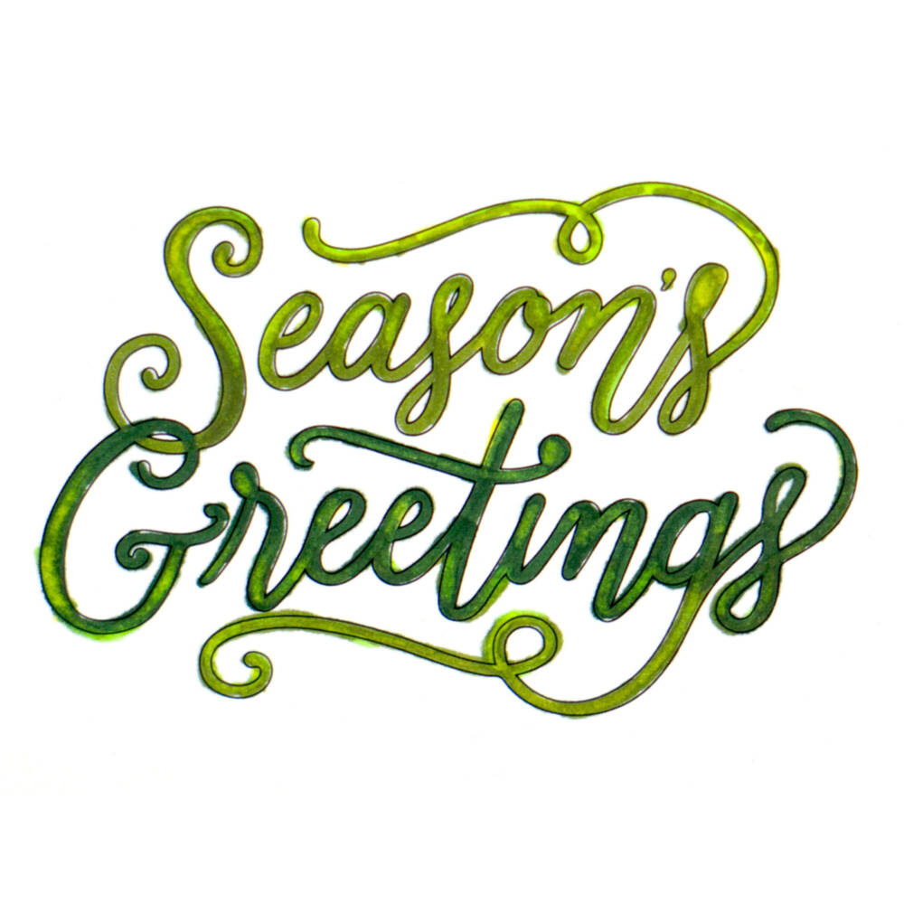 CC - Stamp & Colour Stamps - Season's Greetings - Image 2