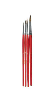 Art Basics Imitation Sable Round Brush Set
