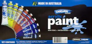 Derivan Student Set of 10 x 75ml Tubes