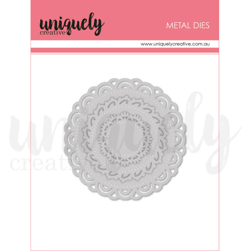 Uniquely Creative - Metal Die - Lace Circle