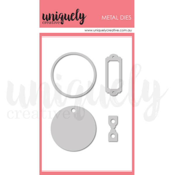 Uniquely Creative - Metal Die - Gift Tag