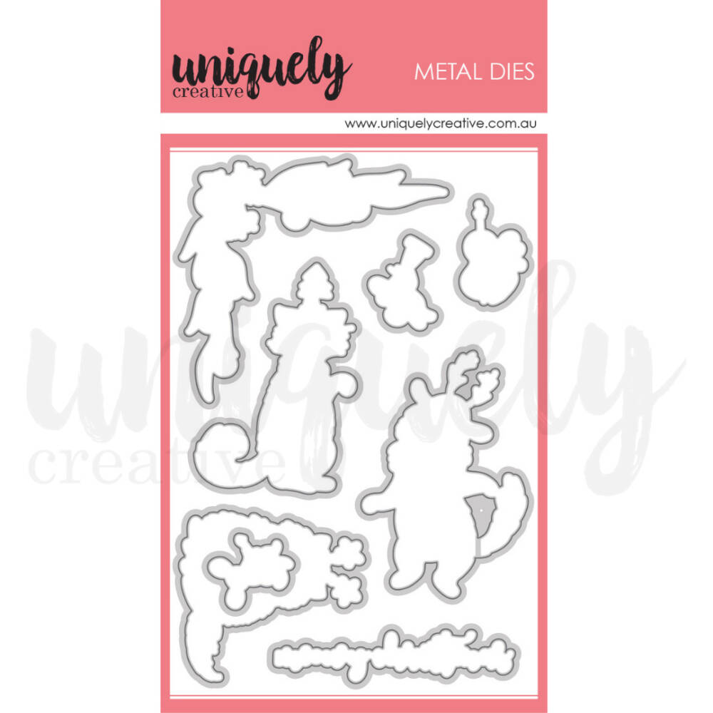 UC Santa Claws Stamp (includes bonus fussy cutting die) - Image 5
