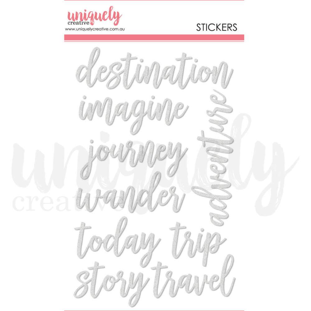 Uniquely Creative – Title Stickers - Adventure