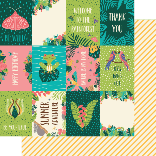 Uniquely Creative - 12x12 Paper - Rainforest Retreat - Retreat