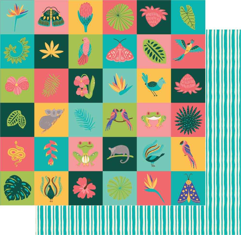 Uniquely Creative - 12x12 Paper - Rainforest Retreat - Nature