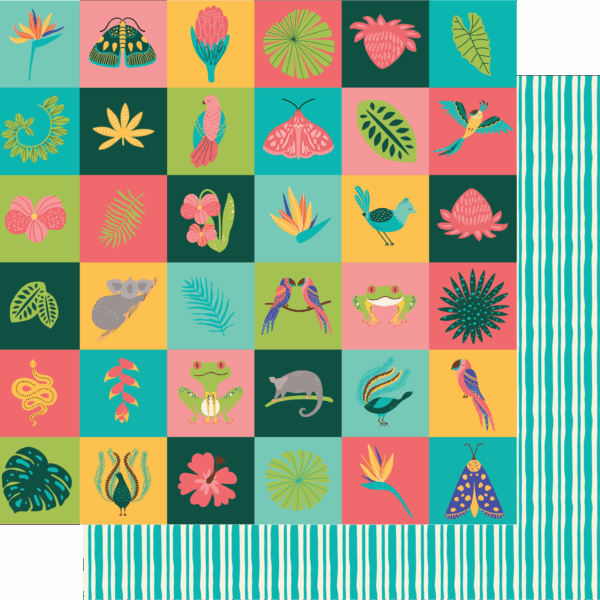 Uniquely Creative - 12x12 Paper - Rainforest Retreat - Nature