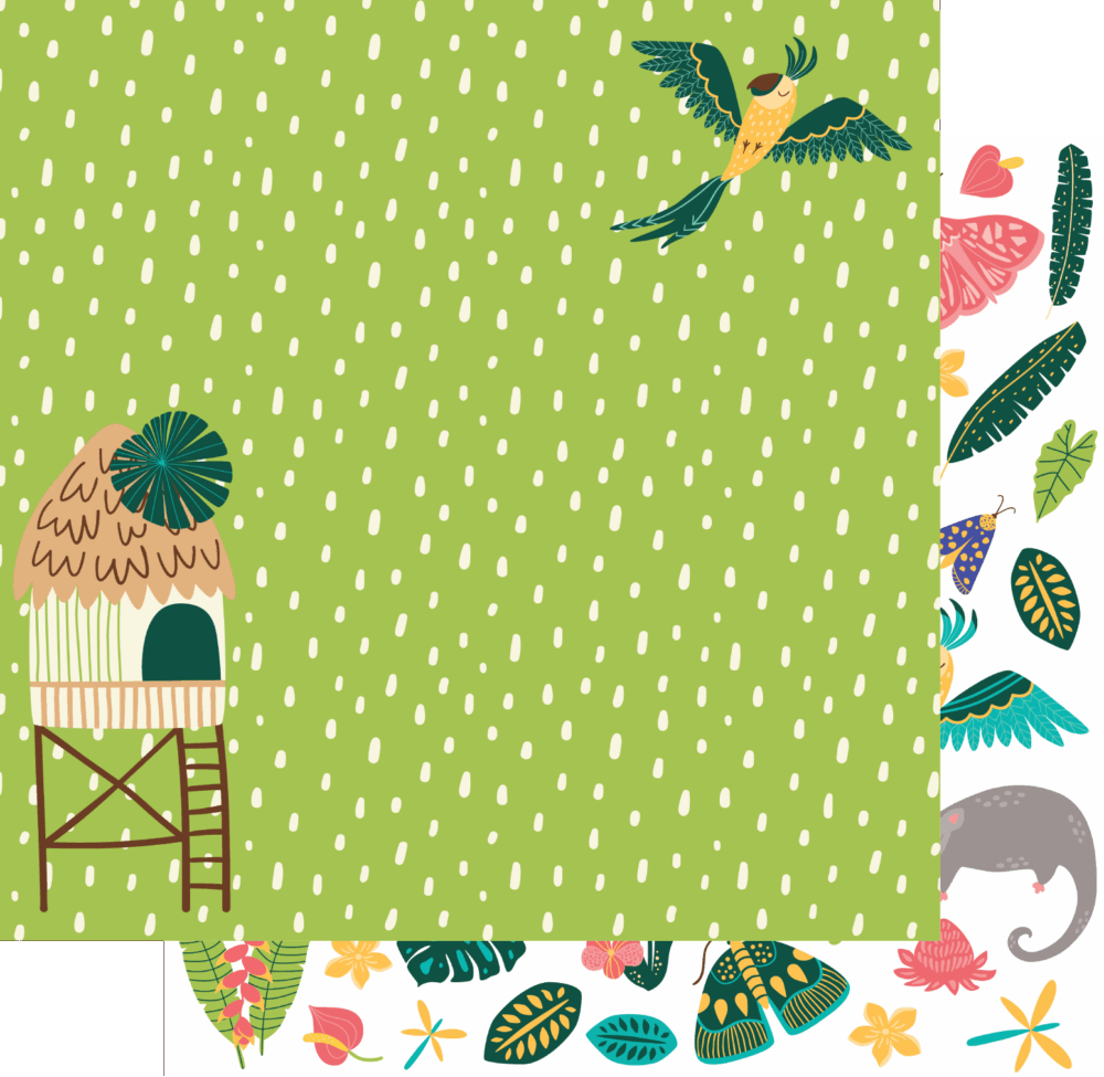 Uniquely Creative - 12x12 Paper - Rainforest Retreat - Wilderness