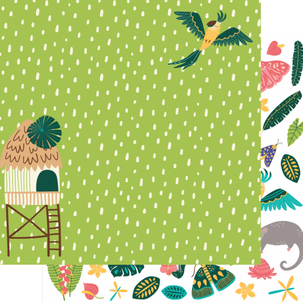 Uniquely Creative - 12x12 Paper - Rainforest Retreat - Wilderness