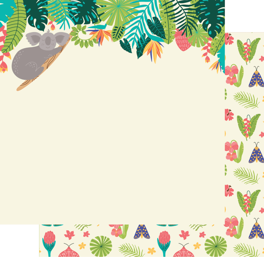 Uniquely Creative - 12x12 Paper - Rainforest Retreat - Canopy