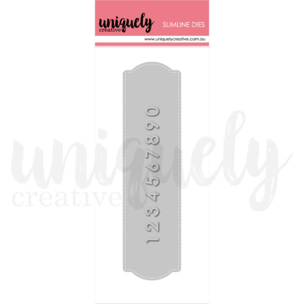 Uniquely Creative - Metal Die - Bookmark