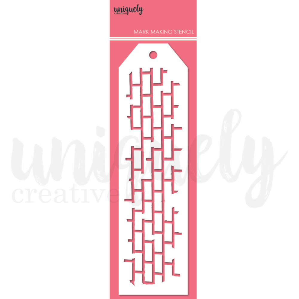Uniquely Creative - Stencil - Mortar