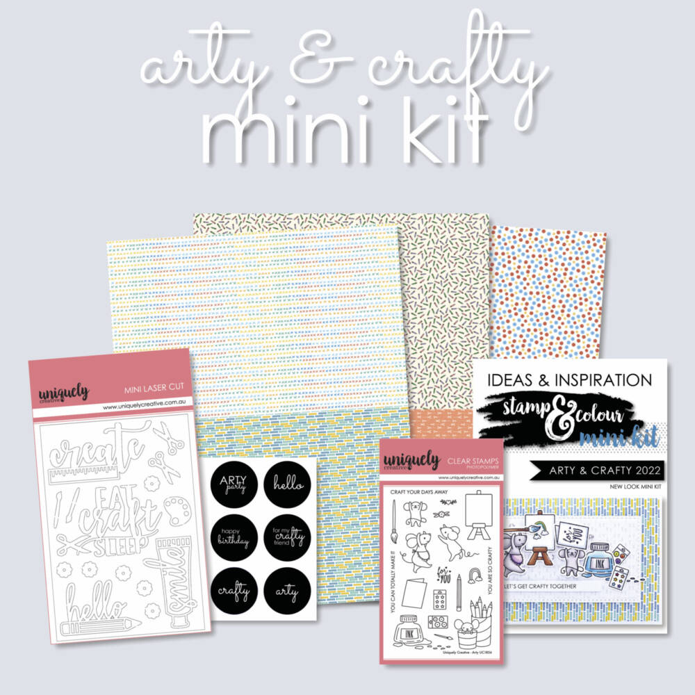 UC Arty & Crafty Mini Kit (includes bonus fussy cutting die)