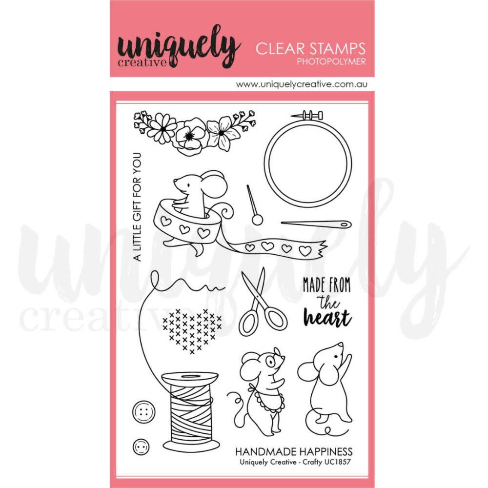 UC Crafty Stamp (includes bonus fussy cutting die)