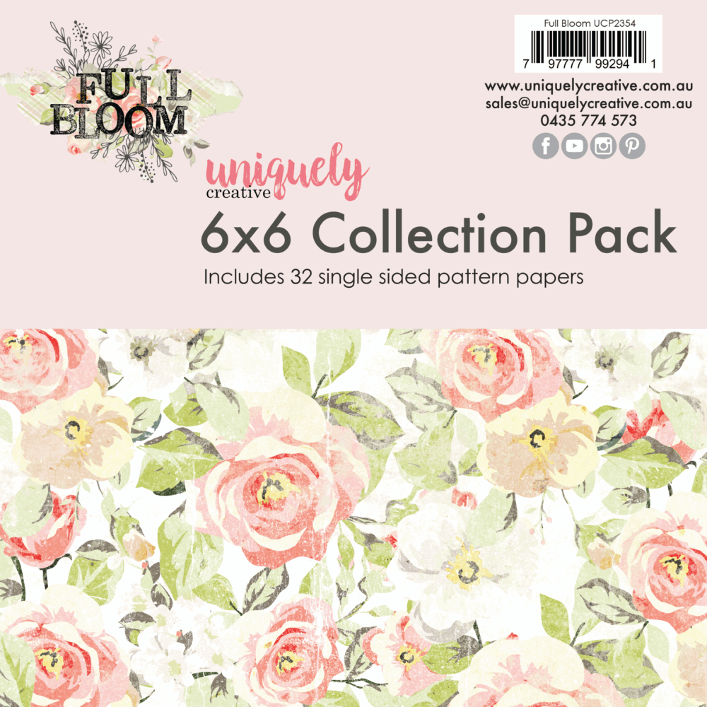 Uniquely Creative - 6 x 6 Collection Pack - Full Bloom