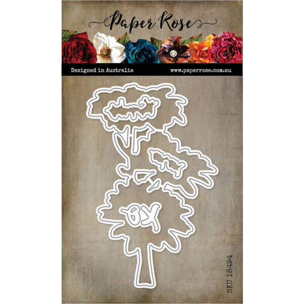Paper Rose Metal Dies - Daisy Bouquet