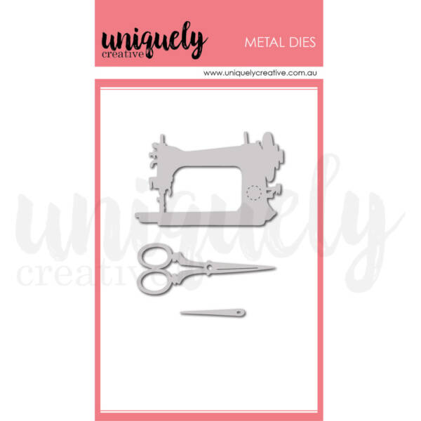 Uniquely Creative - Metal Die - Vintage Sewing