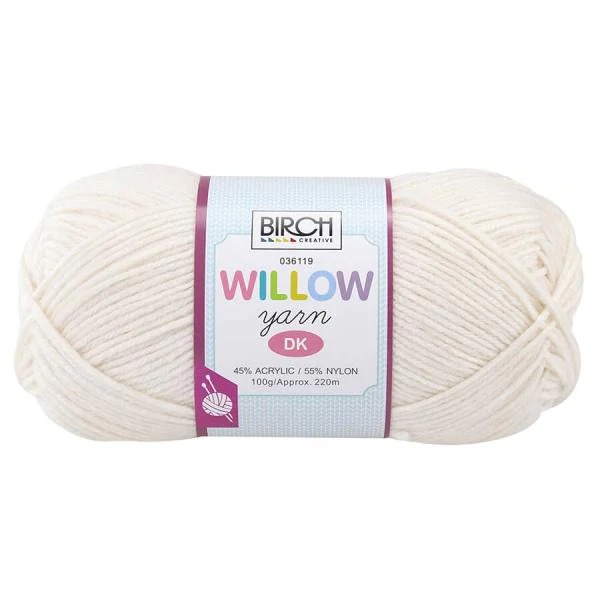Birch Willow 8 ply - Cream