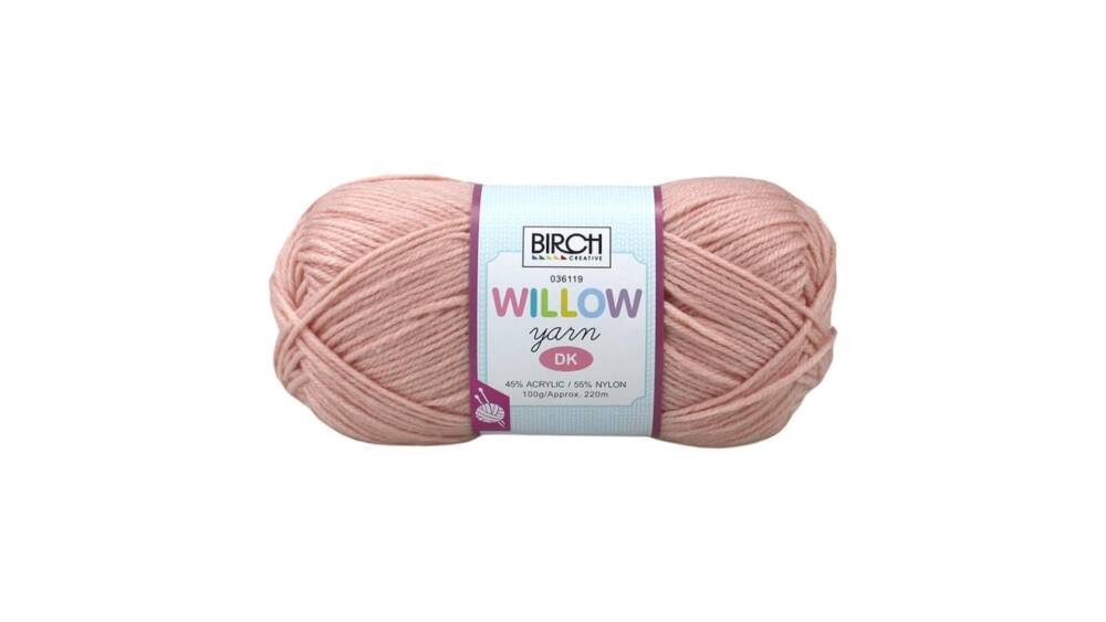 Birch Willow 8 ply - Peach Dust