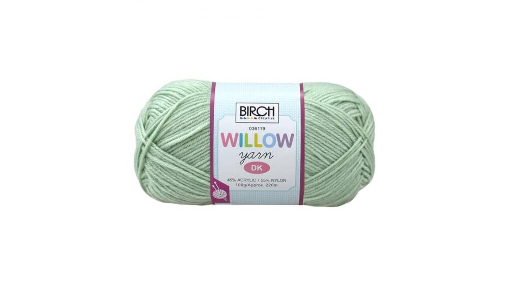 Birch Willow 8 ply - Green Mist