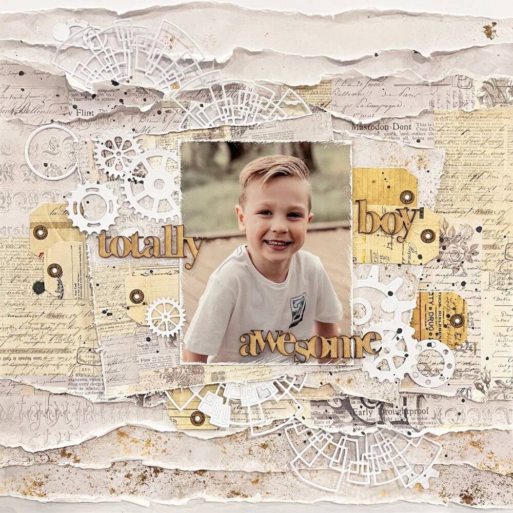 Paper Rose - 12x12 Collection Pack - Embroidery - Image 2