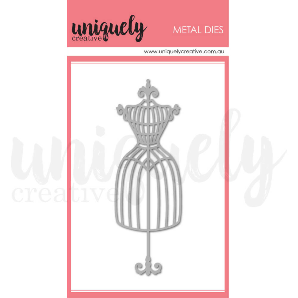 Uniquely Creative - Metal Die - Dress Form