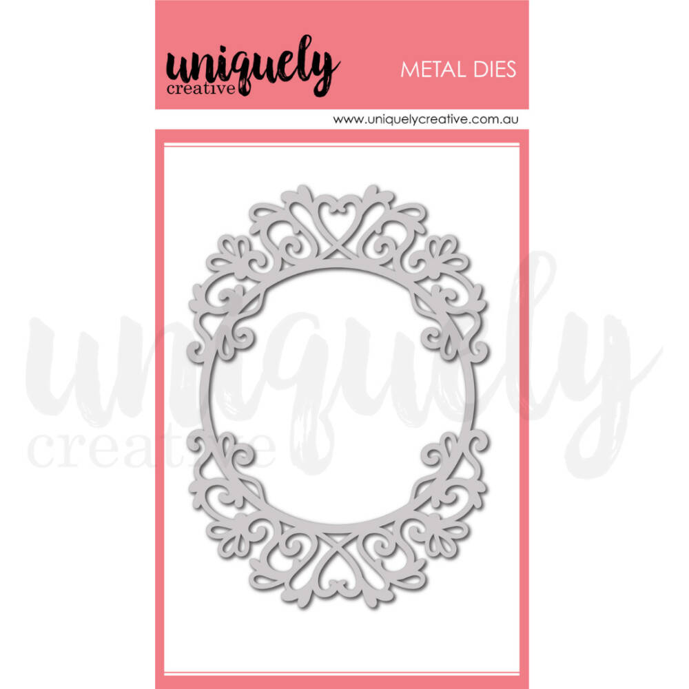 Uniquely Creative - Metal Die - Flourish Frame