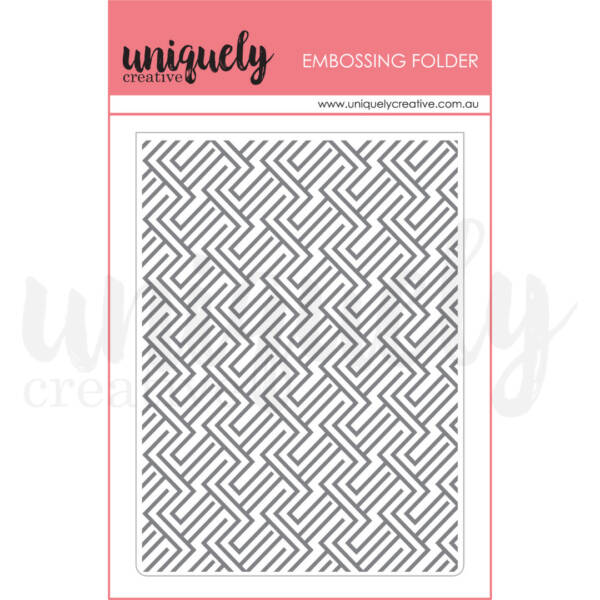 Uniquely Creative Embossing Folder - Surprising