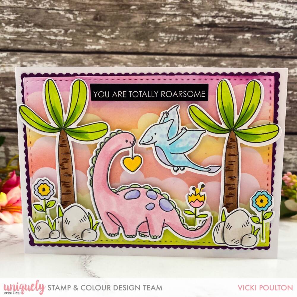 UC Dino Roar Mini Kit (includes bonus fussy cutting die) - Image 2