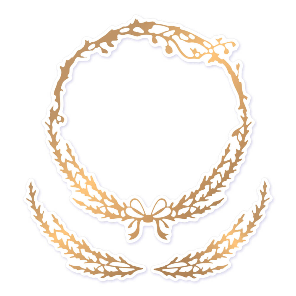 Couture Creations - Lavender Love - Cut & Create Dies - Rustic Wreath