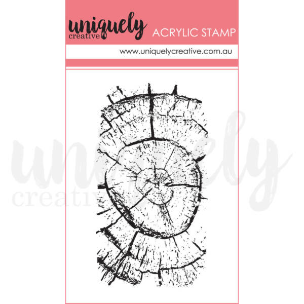 Uniquely Creative - Mini Stamp - Log