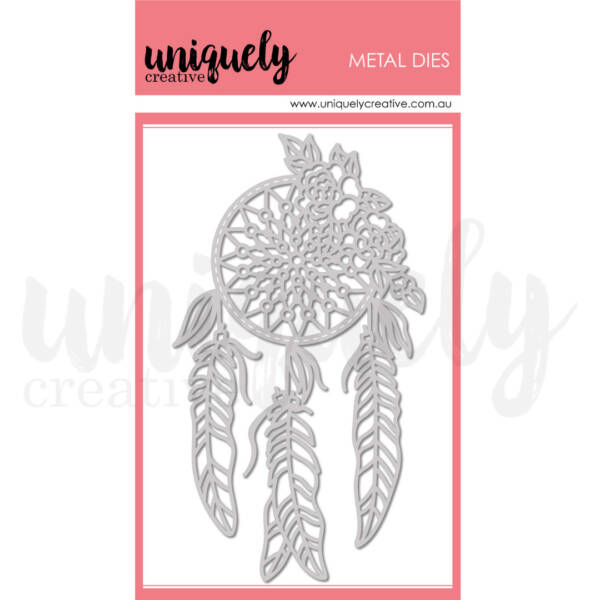 Uniquely Creative - Metal Die - Boho Dreamcatcher