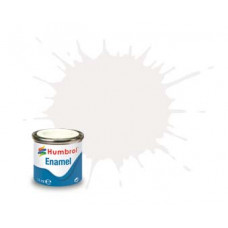 Humbrol Enamel - 130 White Satin