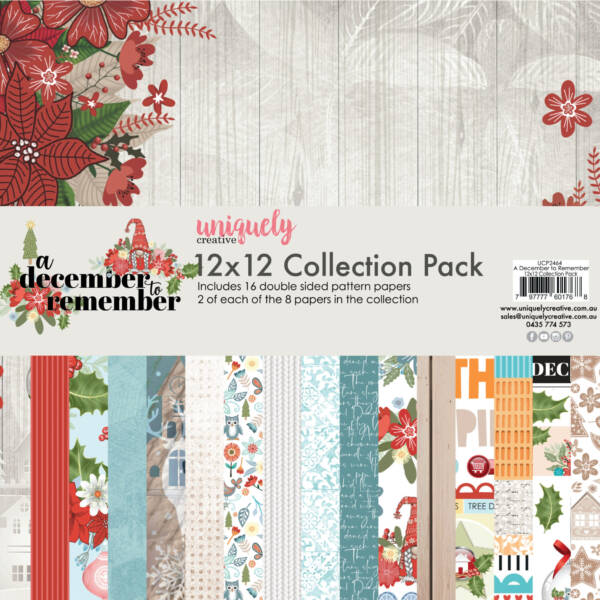 Uniquely Creative - 12x12 Collection Pack - A December To Remember