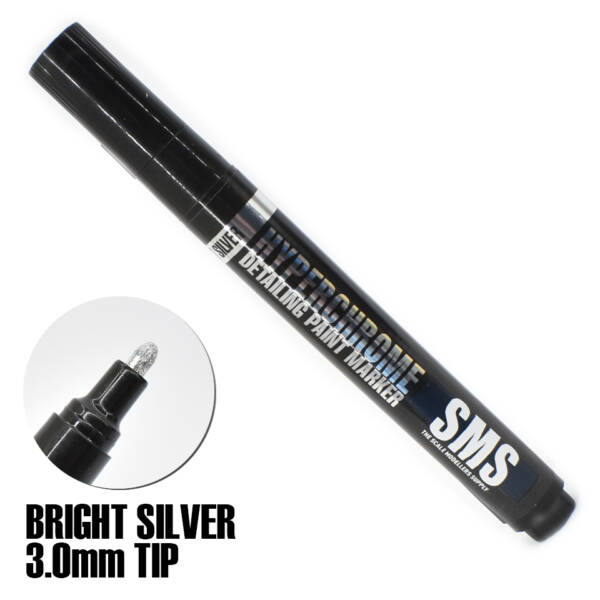 SMS - Hyperchrome - Paint Pen 3mm Bright Silver MRK03