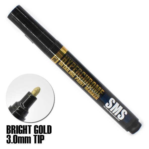 SMS - Hyperchrome - Paint Pen 3mm Bright Gold MRK04