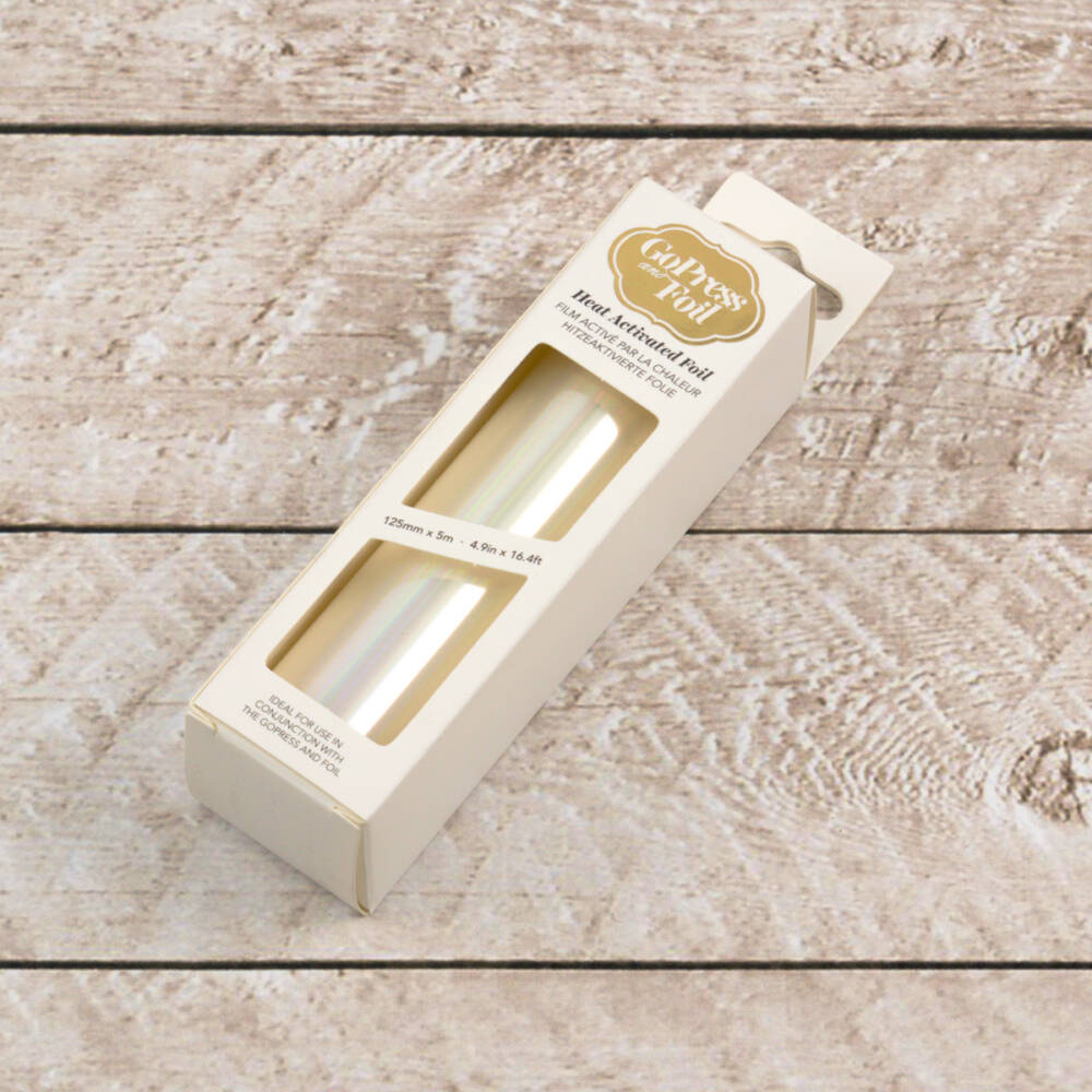 Couture Creations - Foil - Clear (Iridescent Finish) - Heat Activated