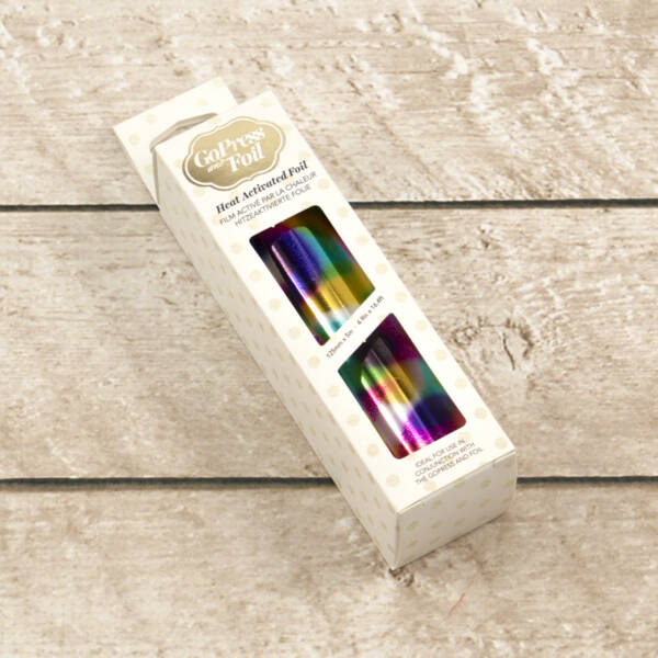 Couture Creations - Foil - Rainbow Spots (Mirror Finish) - Heat Activated