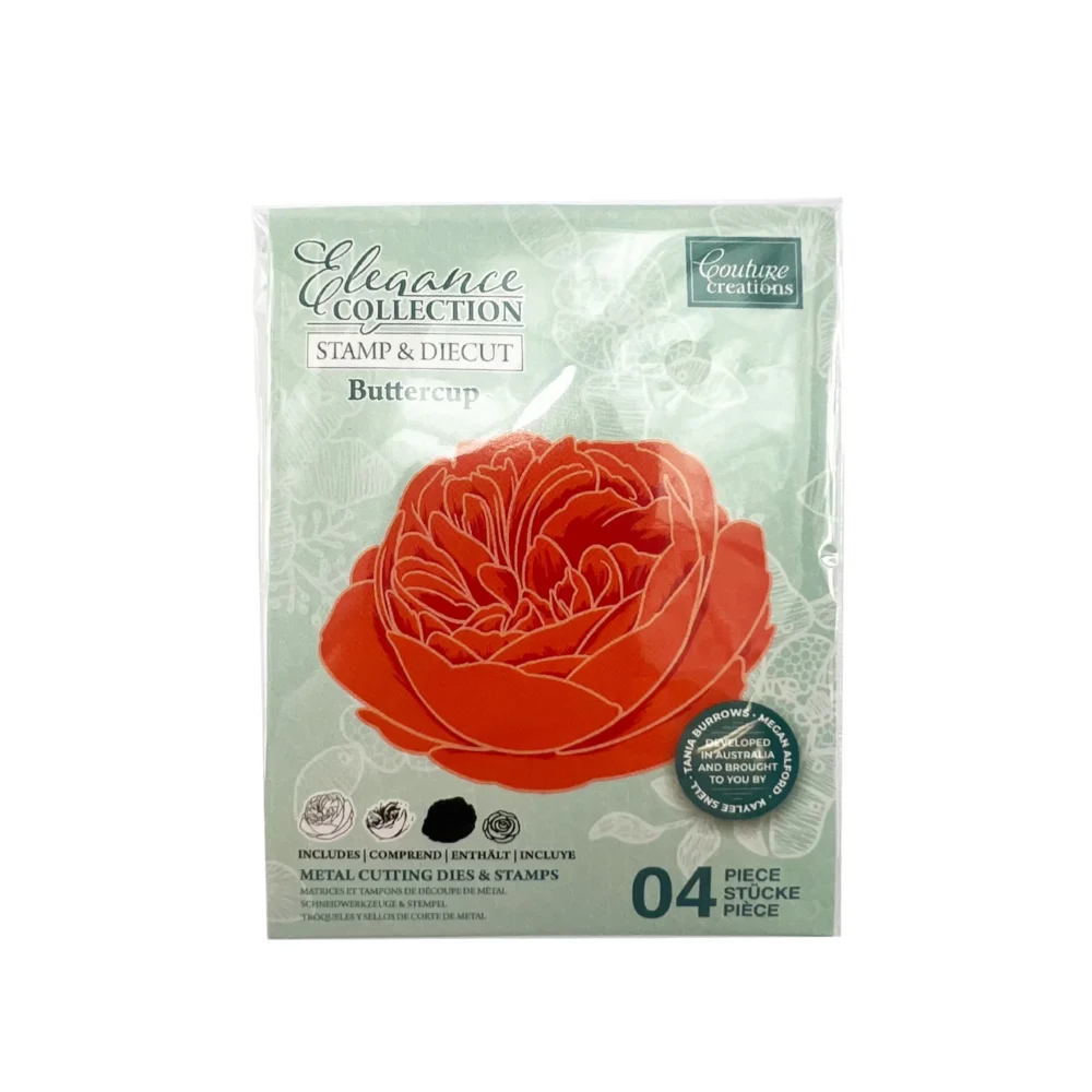Couture Creations - Elegance - Stamp and Die Set - Buttercup - Image 3