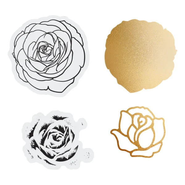 Couture Creations - Elegance - Stamp and Die Set - Rose